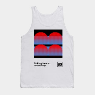 Remain In Light / Minimalist Style Graphic Artwork Poster Design Tank Top